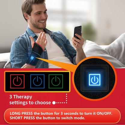 Red Light Therapy Infrared Heating Band for Pain Relief and Sports Sprain