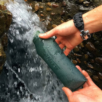 Foldable Drinking Water Bottle Bag