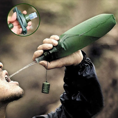 Foldable Drinking Water Bottle Bag